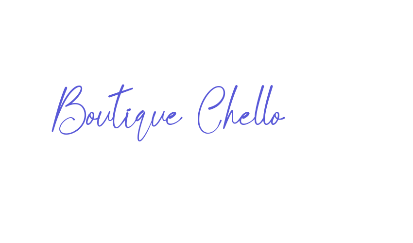 Boutique Chello Font Download