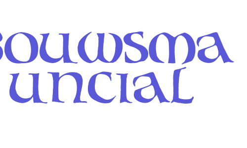 Bouwsma Uncial Font Download