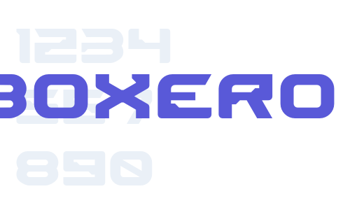 Boxero Font Download