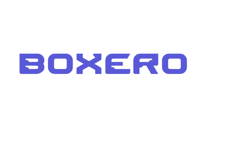 Boxero Font Download