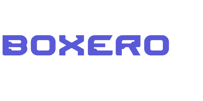 Boxero Font