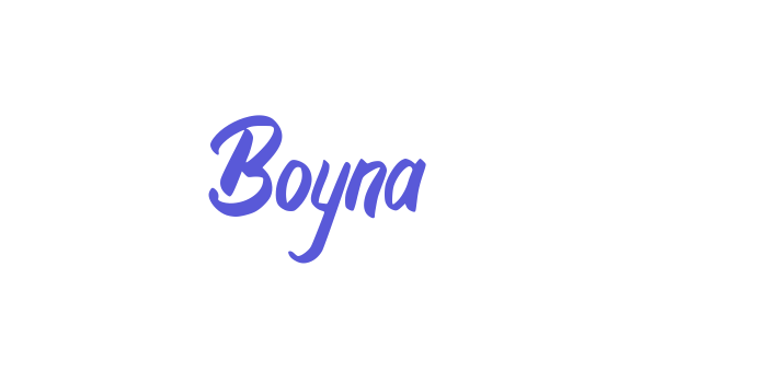 Boyna Font