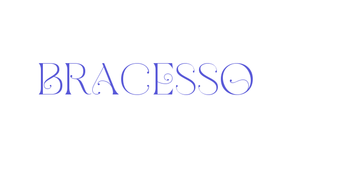 Bracesso Font Download