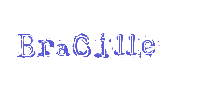 Bracille Font Download