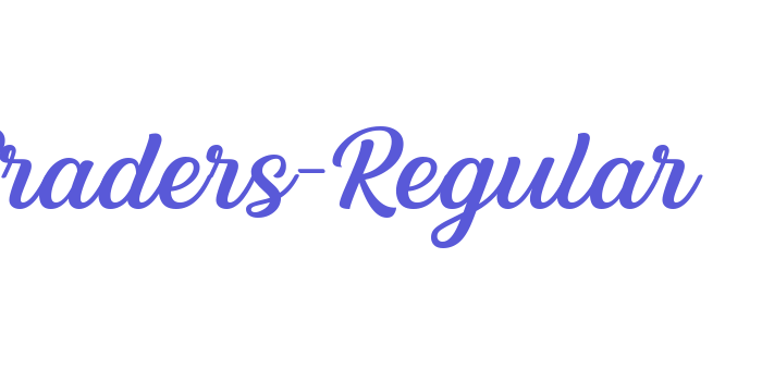 Braders-Regular Font