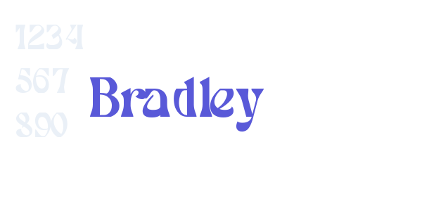 Bradley font free