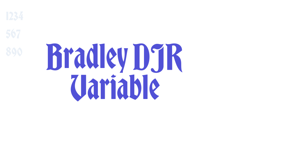 Bradley DJR Variable-font-download