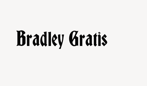 Bradley Gratis Font