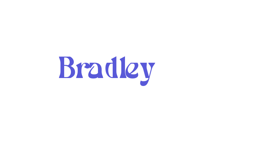 Bradley Font