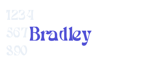 Bradley-font-download