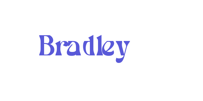 Bradley Font