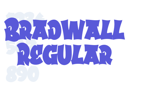 Bradwall Regular Font