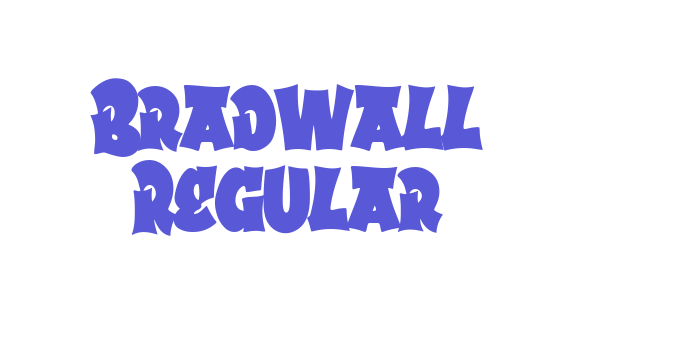 Bradwall Regular Font Download