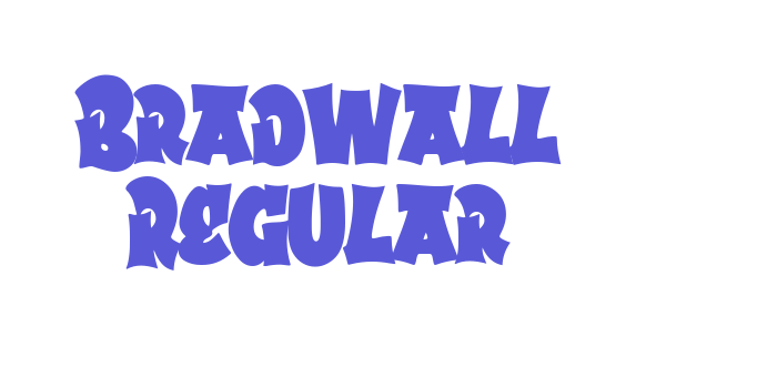 Bradwall-Regular Font