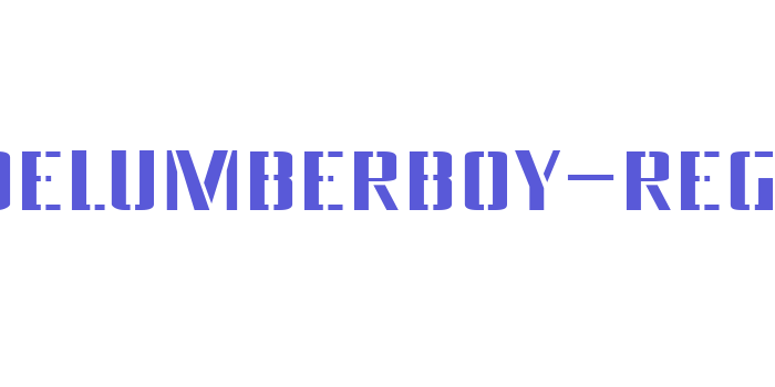 BraesideLumberboy-Regular Font Download