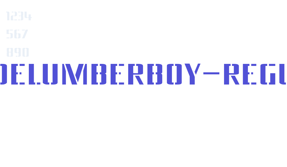 BraesideLumberboy-Regular-font-download