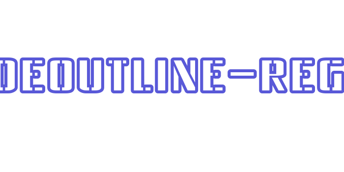 BraesideOutline-Regular Font Download