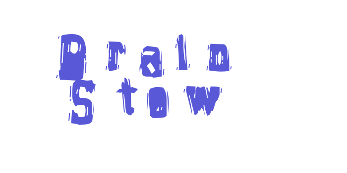 Brain Stew Font