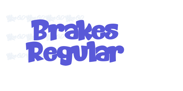 Brakes Regular font free