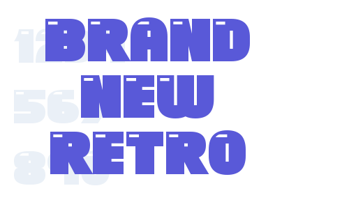 Brand New Retro Font Download