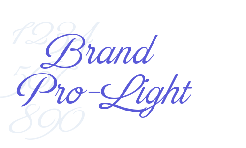 Brand Pro-Light Font Download