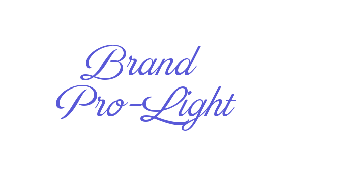 Brand Pro-Light Font Download