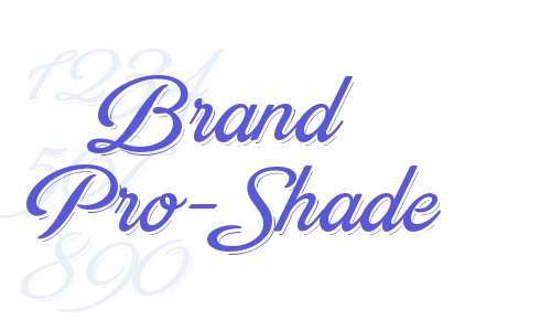 Brand Pro-Shade Font Download