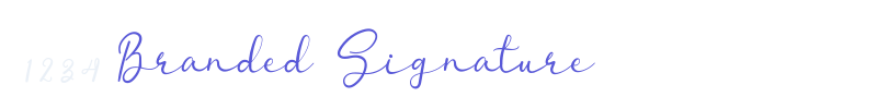 Branded Signature