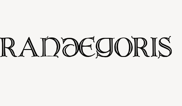 Brandegoris Font