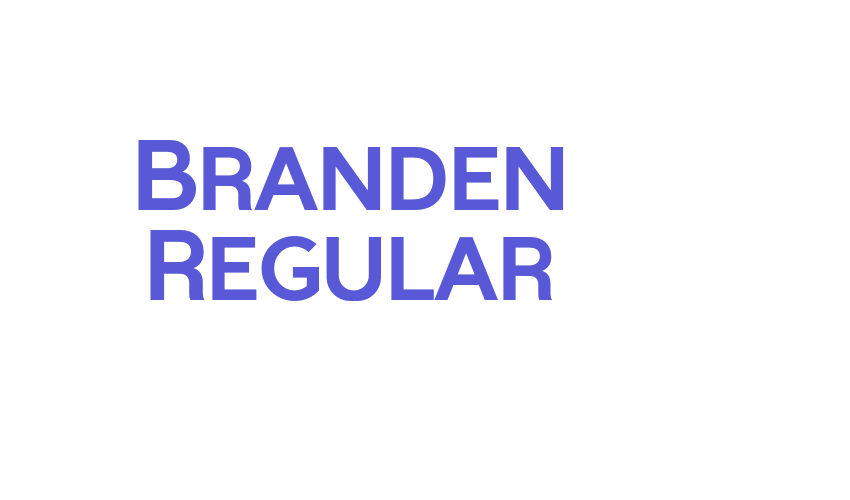 Branden Regular Font Download