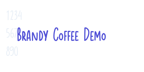 Brandy Coffee Demo-font-download
