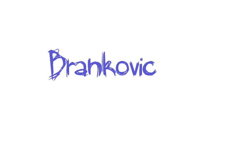 Brankovic Font