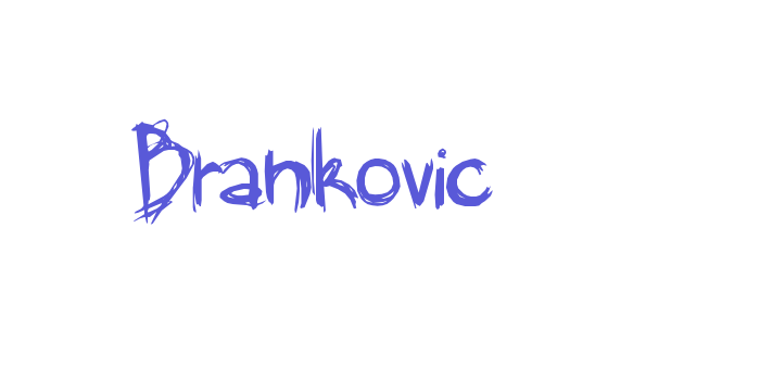 Brankovic Font Download