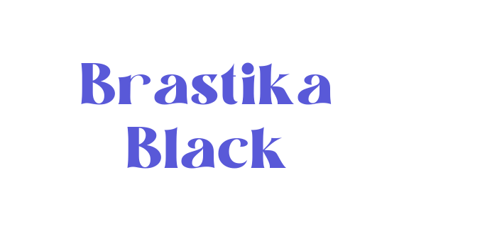 Brastika Black Font