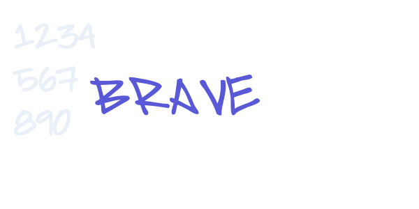 Brave font free