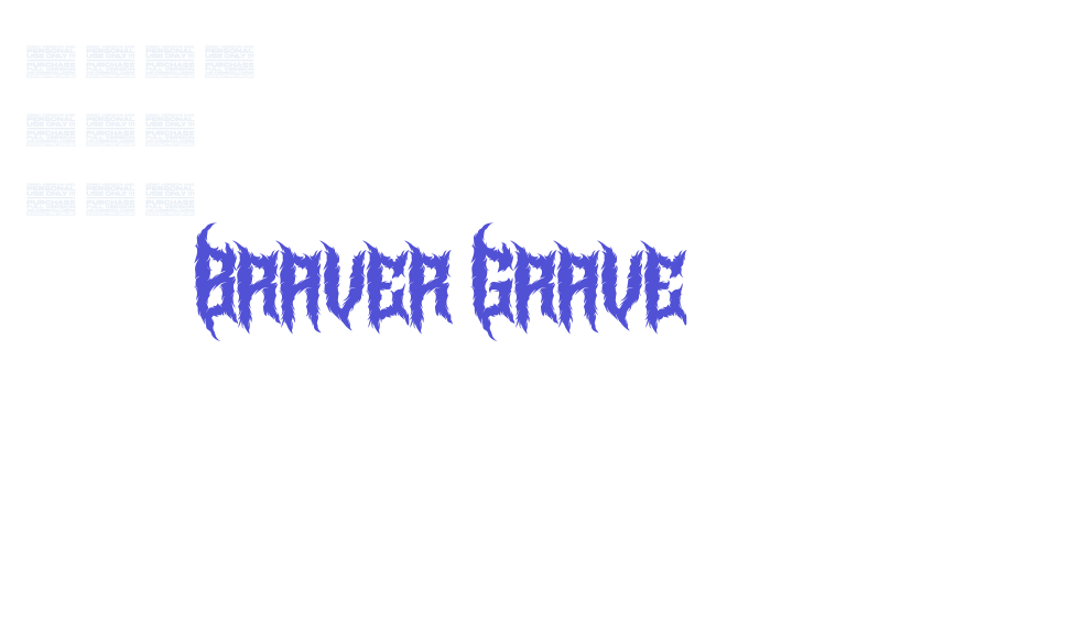 Braver Grave-font-download