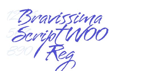 Bravissima Script W00 Reg-font-download