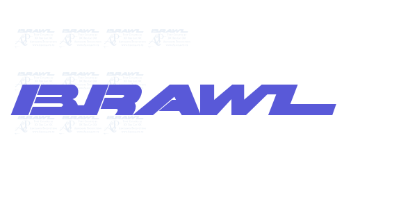 Brawl font