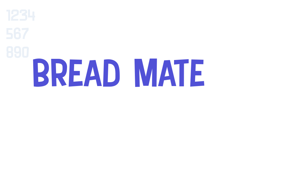 Bread Mate-font-download