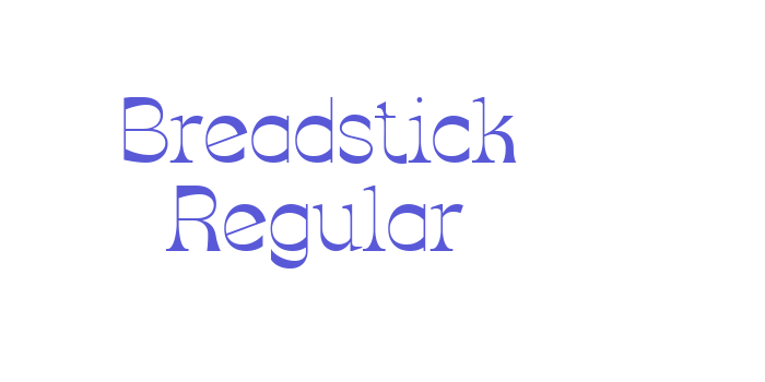 Breadstick Regular Font Download