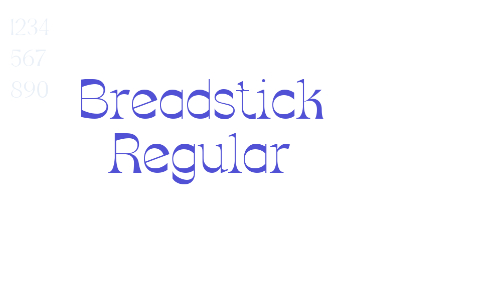 Breadstick Regular-font-download