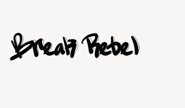 Break Rebel Font