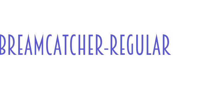 Breamcatcher-Regular Font Download