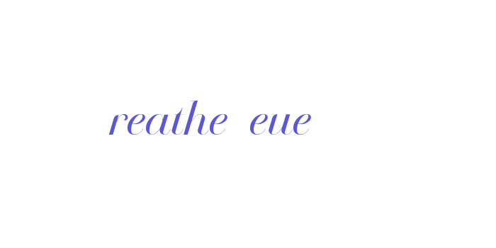 Breathe Neue Font Download