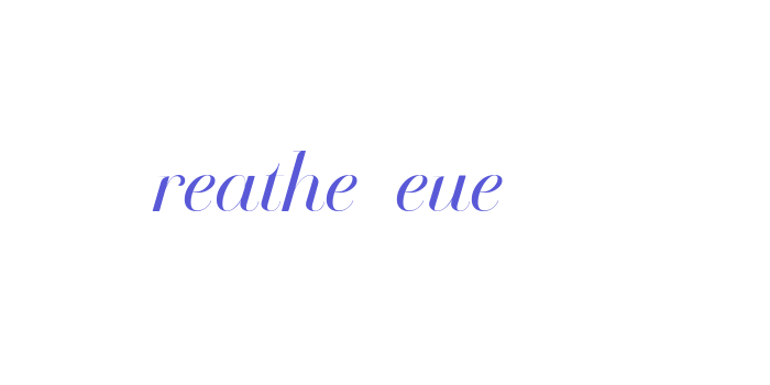 Breathe Neue Font