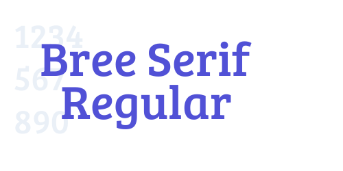Bree Serif Regular