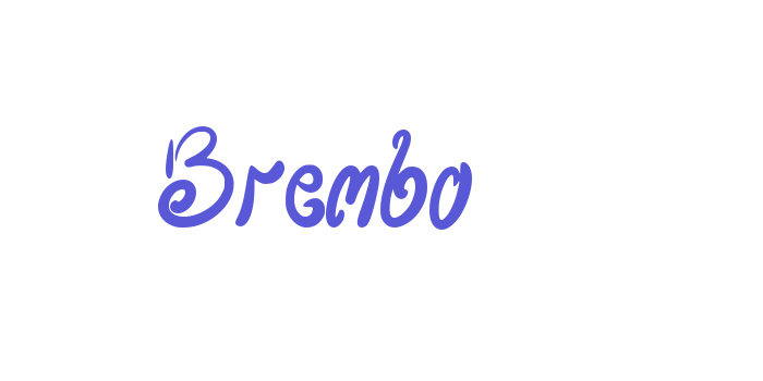 Brembo Font Download