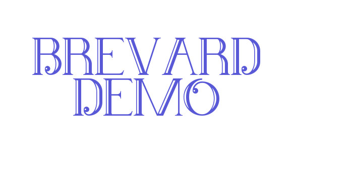 Brevard Demo Font Download