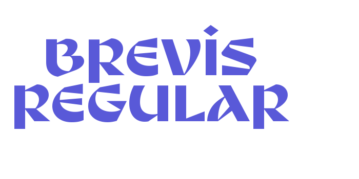 Brevis Regular Font