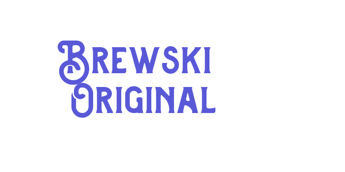 Brewski – Original Font Download